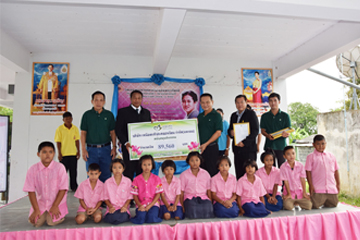 School lunch program in honor of HRH Princess Maha